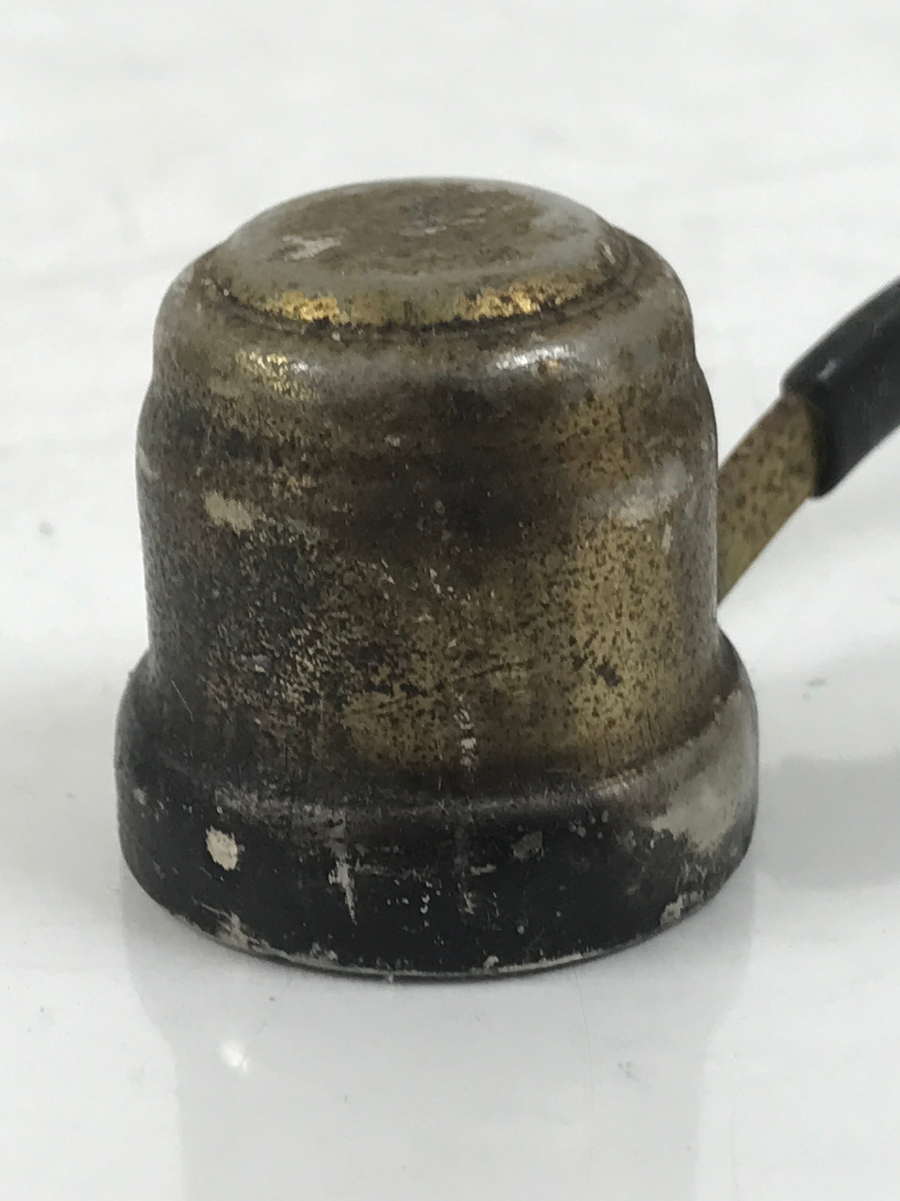 Japanese Buddhist Altar Fitting Brass Candle Snuffer Vtg Butsugu Accessory BA653