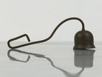 Japanese Buddhist Altar Fitting Brass Candle Snuffer Vtg Butsugu Accessory BA822