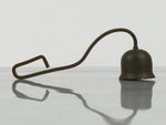 Japanese Buddhist Altar Fitting Brass Candle Snuffer Vtg Butsugu Accessory BA822