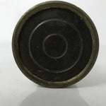 Japanese Buddhist Altar Fitting Brass Candle Stand Vtg Metal Shokudai BA578