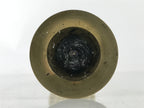 Japanese Buddhist Altar Fitting Brass Candle Stand Vtg Metal Shokudai Gold BA533
