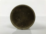 Japanese Buddhist Altar Fitting Brass Candle Stand Vtg Metal Shokudai Gold BA771