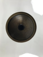 Japanese Buddhist Altar Fitting Brass Candle Stand Vtg Metal Shokudai Gold BA774