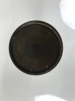 Japanese Buddhist Altar Fitting Brass Candle Stand Vtg Metal Shokudai Gold BA774