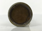 Japanese Buddhist Altar Fitting Brass Candle Stand Vtg Metal Shokudai Gold BA786
