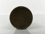 Japanese Buddhist Altar Fitting Brass Candle Stand Vtg Metal Shokudai Gold BA787