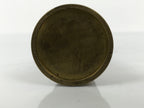 Japanese Buddhist Altar Fitting Brass Candle Stand Vtg Metal Shokudai Gold BA788