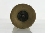 Japanese Buddhist Altar Fitting Brass Candle Stand Vtg Shokudai Gold BA336