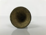 Japanese Buddhist Altar Fitting Brass Candle Stand Vtg Small Shokudai BA737