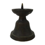 Japanese Buddhist Altar Fitting Brass Candle Stand Vtg Small Shokudai BA737