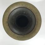 Japanese Buddhist Altar Fitting Brass Flower Vase Hanatate Butsugu Brown BA581