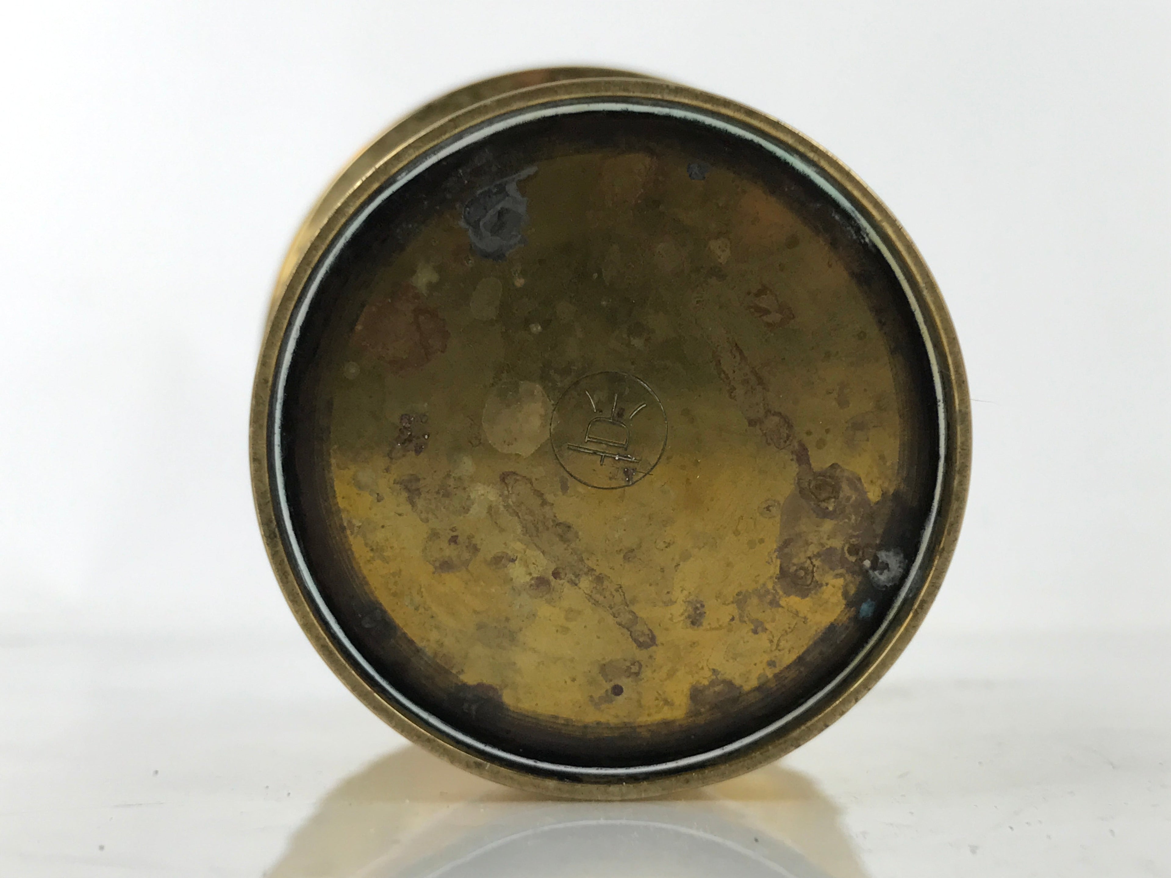 Japanese Buddhist Altar Fitting Brass Flower Vase Hanatate Butsugu Gold BA535