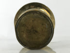 Japanese Buddhist Altar Fitting Brass Flower Vase Hanatate Butsugu Gold BA536