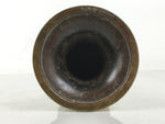 Japanese Buddhist Altar Fitting Brass Flower Vase Hanatate Butsugu Gold BA662