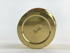 Japanese Buddhist Altar Fitting Brass Flower Vase Vtg Butsugu Gold BA52