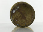Japanese Buddhist Altar Fitting Brass Flower Vase Vtg Large Hanatate Gold BA329