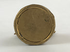 Japanese Buddhist Altar Fitting Brass Fukujoju Butsu Vtg Ornament Gold BD932