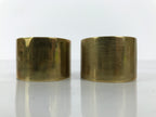 Japanese Buddhist Altar Fitting Brass Hanging Lantern Rinto 2pc Spare Part BA808