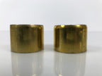 Japanese Buddhist Altar Fitting Brass Hanging Lantern Rinto 2pc Spare Part BA844