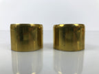 Japanese Buddhist Altar Fitting Brass Hanging Lantern Rinto 2pc Spare Part BA844