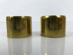Japanese Buddhist Altar Fitting Brass Hanging Lantern Rinto 2pc Spare Part BA844