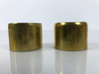 Japanese Buddhist Altar Fitting Brass Hanging Lantern Rinto 2pc Spare Part BA844
