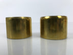 Japanese Buddhist Altar Fitting Brass Hanging Lantern Rinto 2pc Spare Part BA844