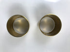 Japanese Buddhist Altar Fitting Brass Hanging Lantern Rinto 2pc Spare Part BA844