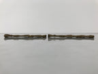 Japanese Buddhist Altar Fitting Brass Hanging Lantern Rinto 4pc Spare Part BA806