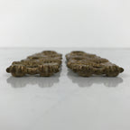 Japanese Buddhist Altar Fitting Brass Hanging Lantern Rinto 4pc Spare Part BA806