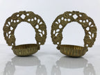 Japanese Buddhist Altar Fitting Brass Hanging Lantern Rinto 4pc Spare Part BA806
