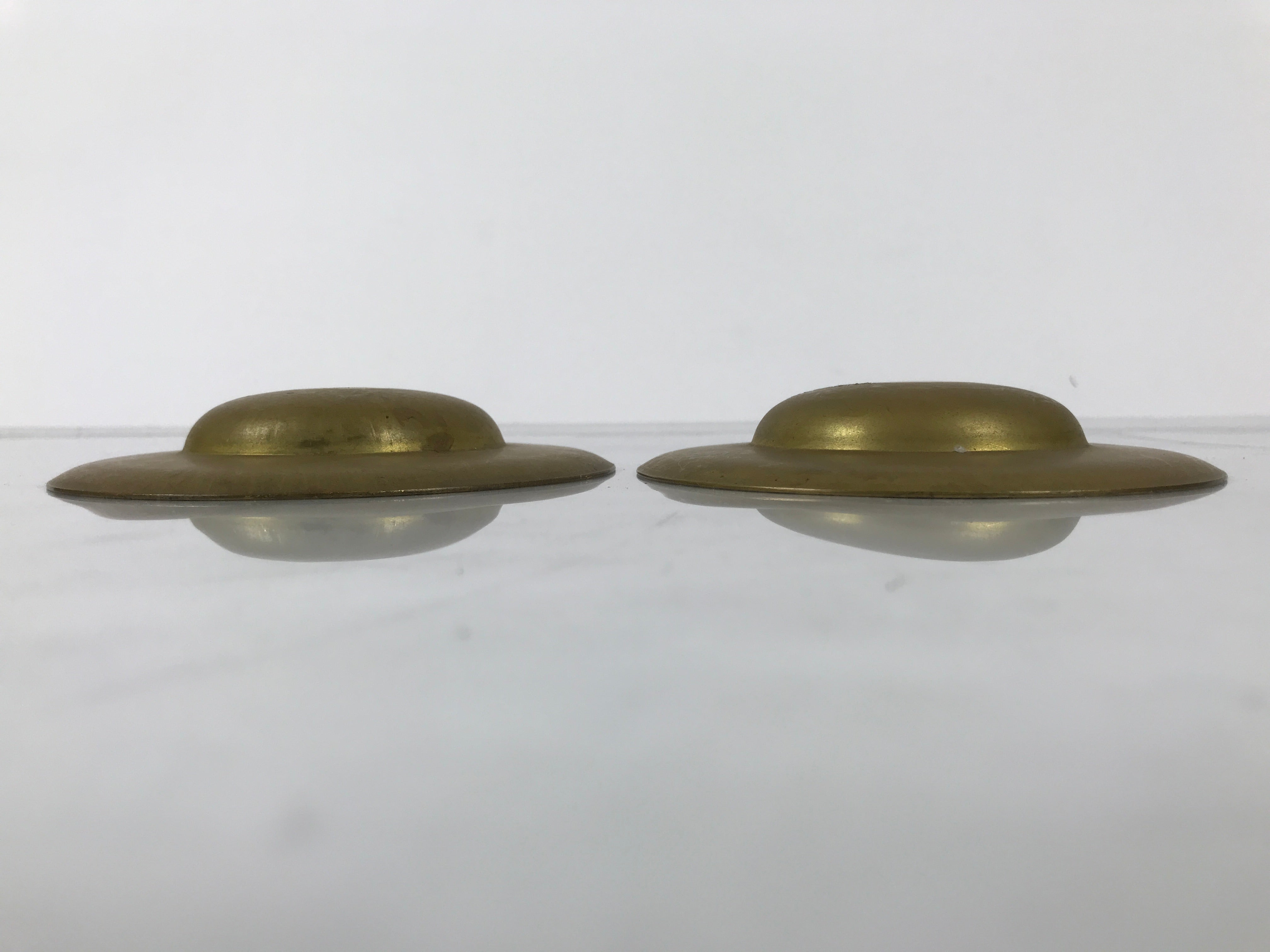 Japanese Buddhist Altar Fitting Brass Hanging Lantern Rinto 4pc Spare Part BA807