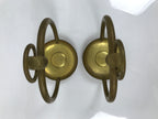 Japanese Buddhist Altar Fitting Brass Hanging Lantern Rinto 4pc Spare Part BA807