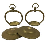 Japanese Buddhist Altar Fitting Brass Hanging Lantern Rinto 4pc Spare Part BA807