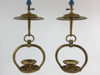 Japanese Buddhist Altar Fitting Brass Hanging Lantern Rinto Butsudan BU822