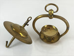 Japanese Buddhist Altar Fitting Brass Hanging Lantern Rinto Butsudan BU822