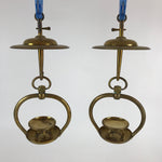 Japanese Buddhist Altar Fitting Brass Hanging Lantern Rinto Butsudan BU822