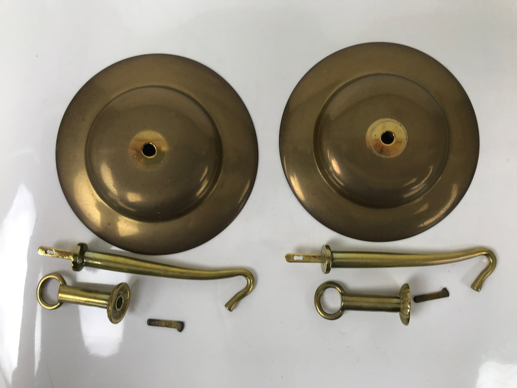 Japanese Buddhist Altar Fitting Brass Hanging Lantern Rinto Crane Butsudan BA484