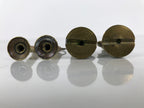 Japanese Buddhist Altar Fitting Brass Hanging Lantern Vtg Rinto Butsudan BA842