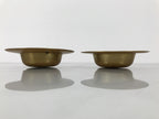Japanese Buddhist Altar Fitting Brass Hanging Lantern Vtg Rinto Butsudan BA842