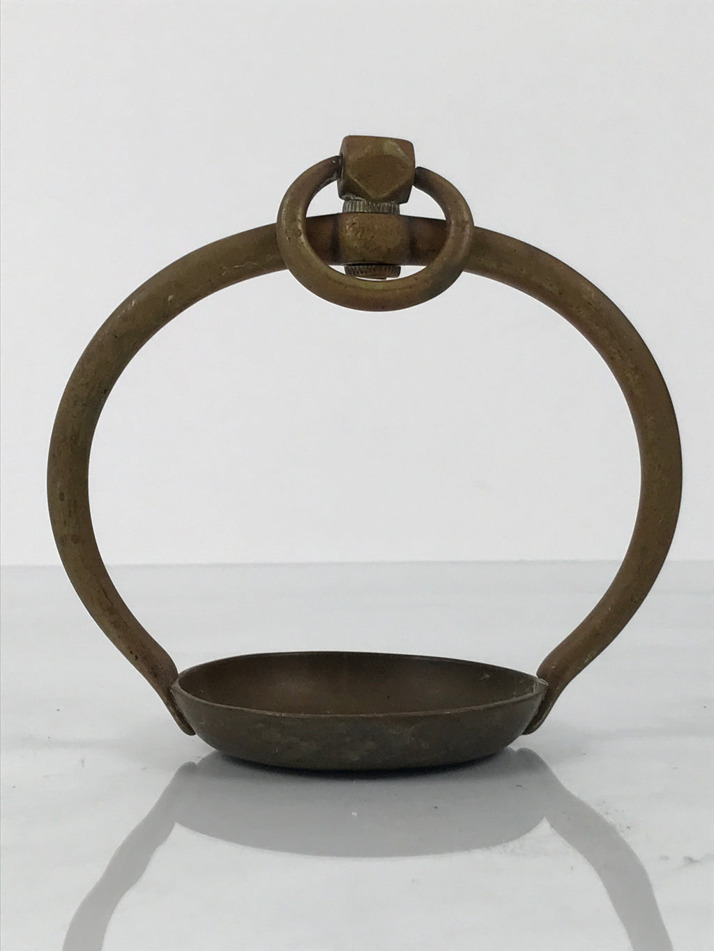Japanese Buddhist Altar Fitting Brass Hanging Lantern Vtg Rinto Spare Part BA798