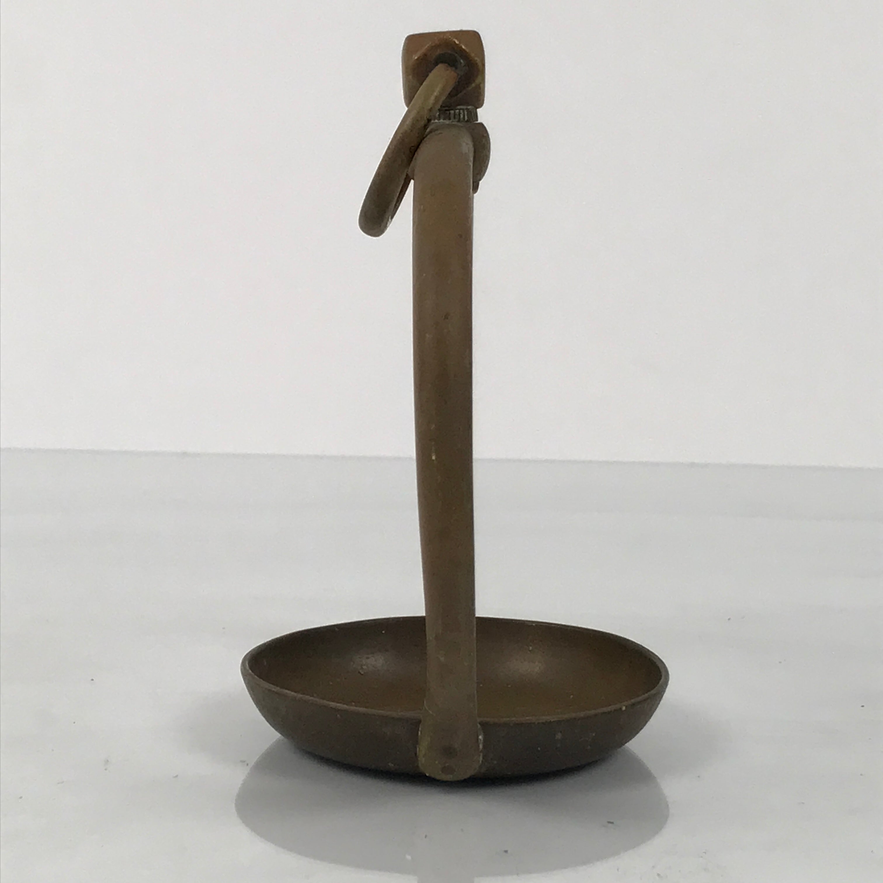 Japanese Buddhist Altar Fitting Brass Hanging Lantern Vtg Rinto Spare Part BA798