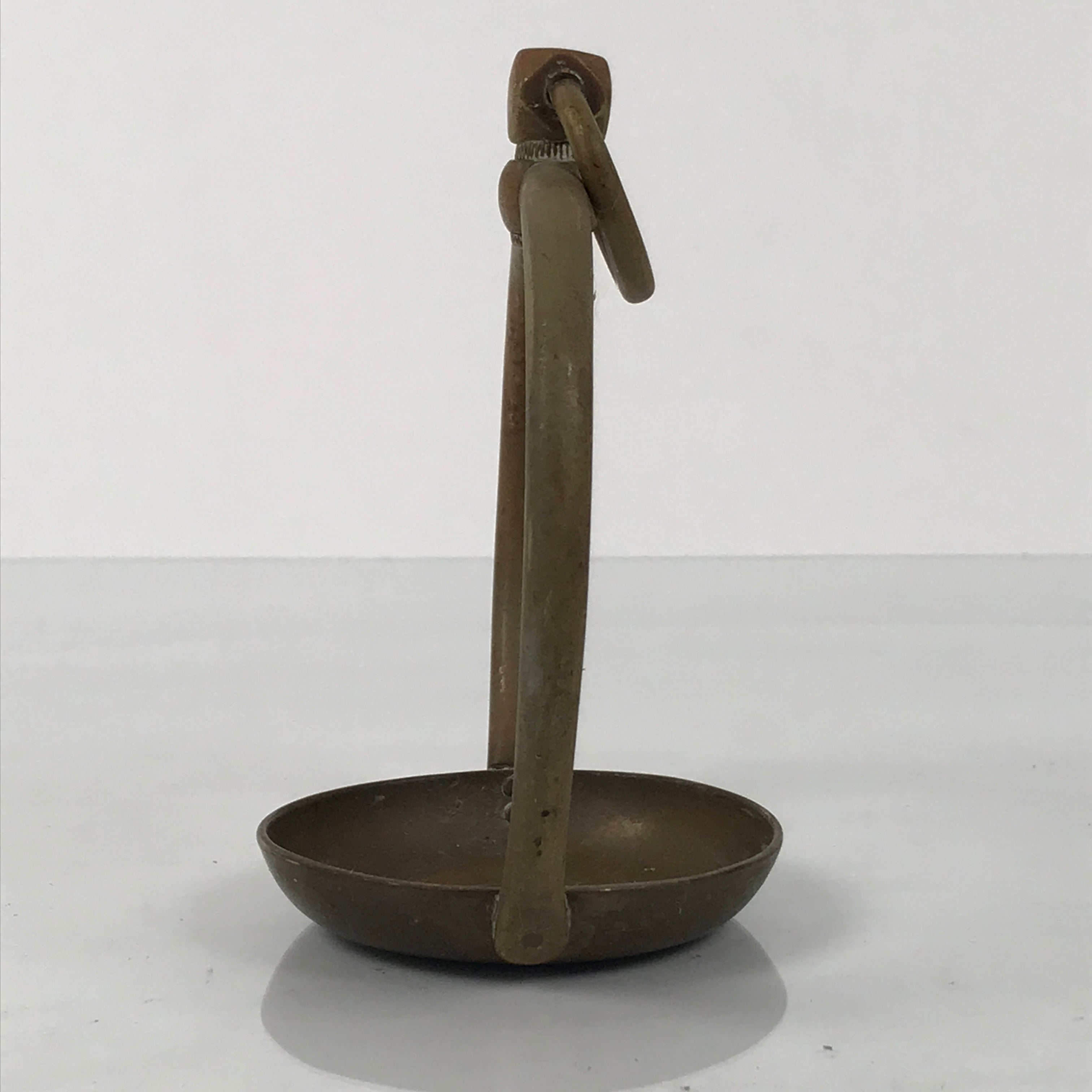 Japanese Buddhist Altar Fitting Brass Hanging Lantern Vtg Rinto Spare Part BA798