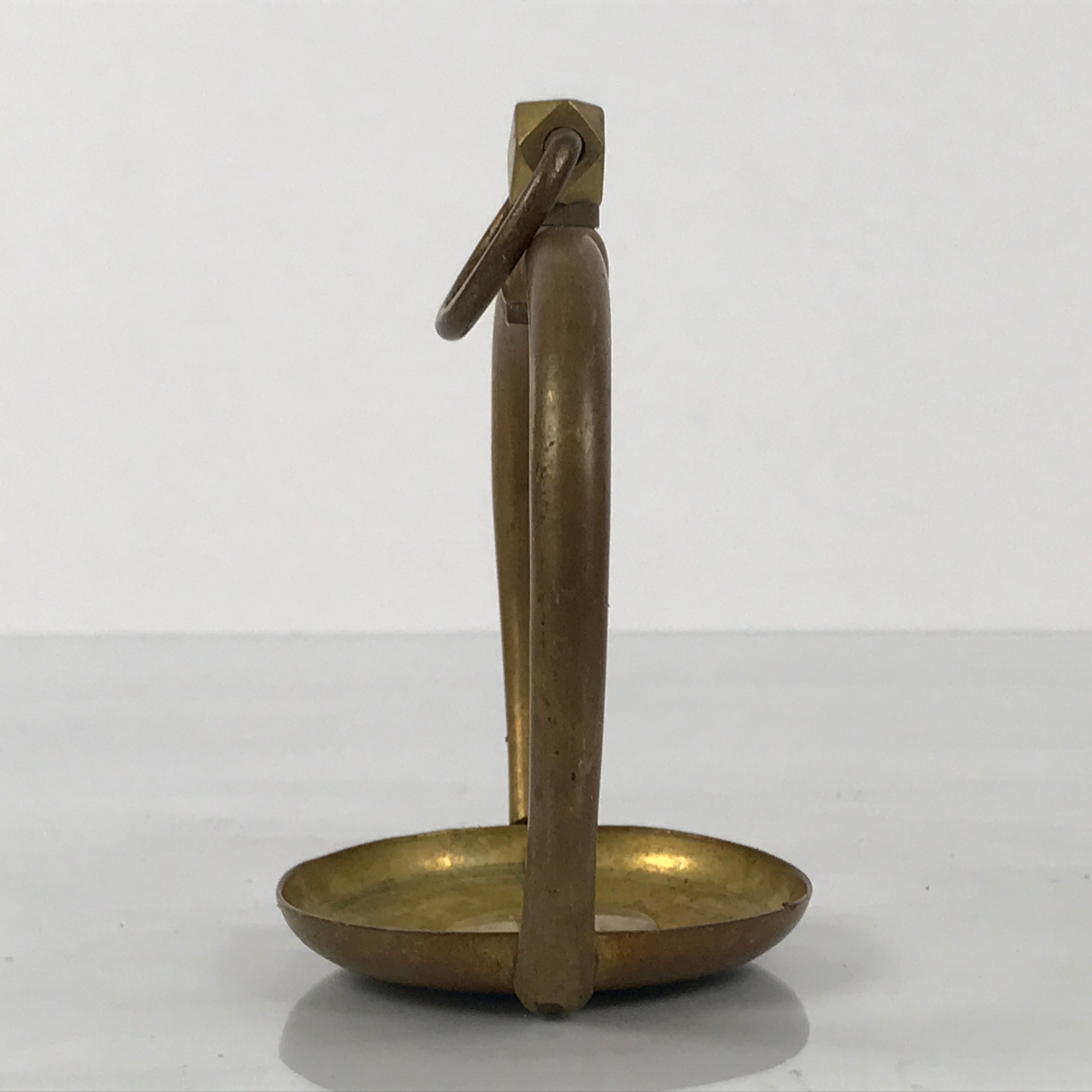 Japanese Buddhist Altar Fitting Brass Hanging Lantern Vtg Rinto Spare Part BA799