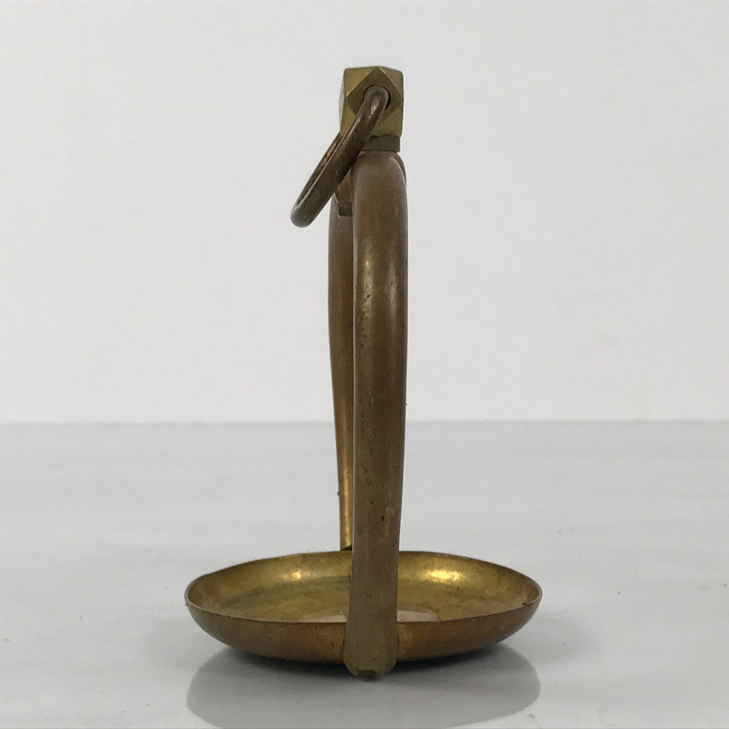 Japanese Buddhist Altar Fitting Brass Hanging Lantern Vtg Rinto Spare Part BA799
