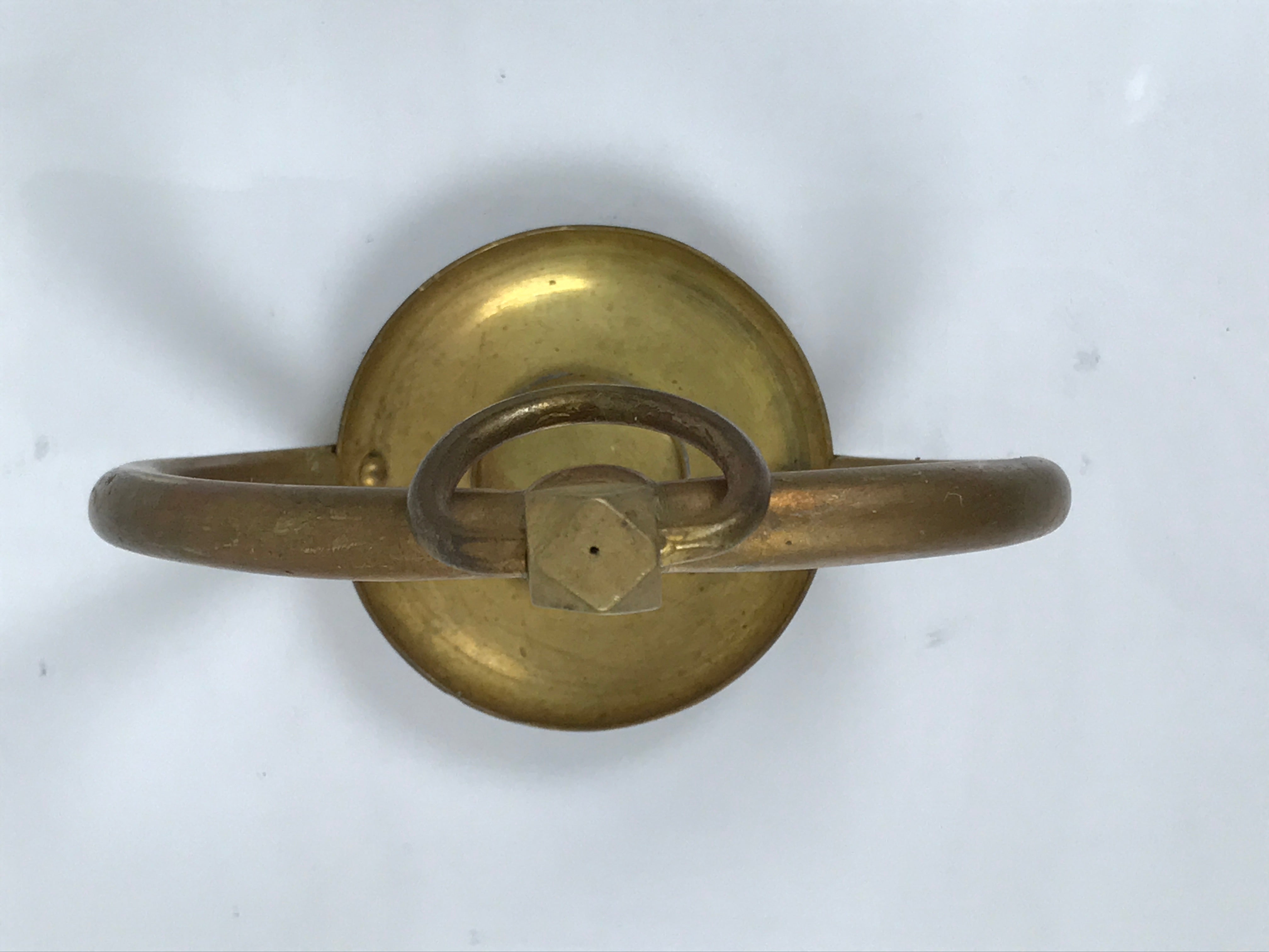 Japanese Buddhist Altar Fitting Brass Hanging Lantern Vtg Rinto Spare Part BA799