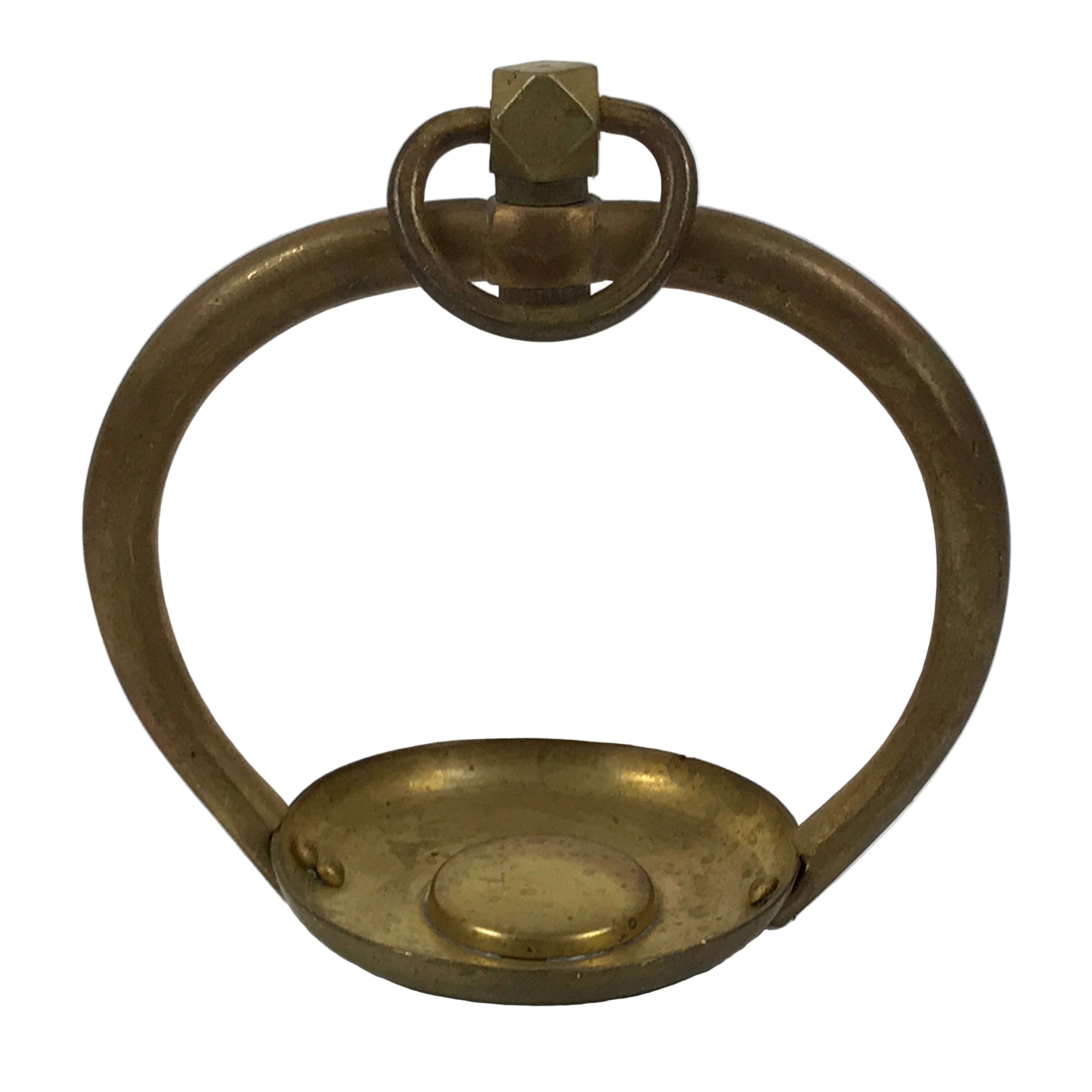 Japanese Buddhist Altar Fitting Brass Hanging Lantern Vtg Rinto Spare Part BA799