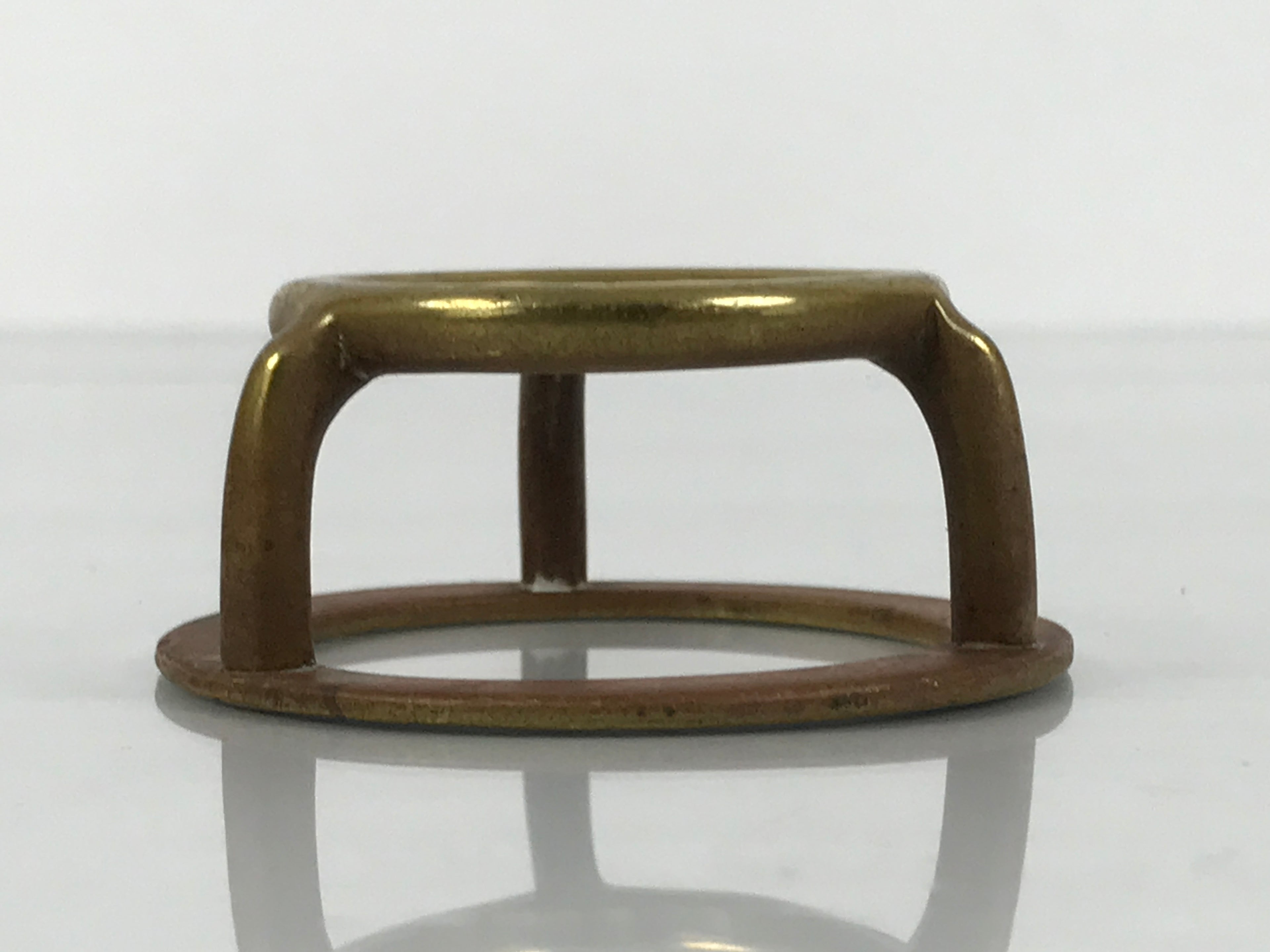Japanese Buddhist Altar Fitting Brass Hanging Lantern Vtg Rinto Spare Part BA809