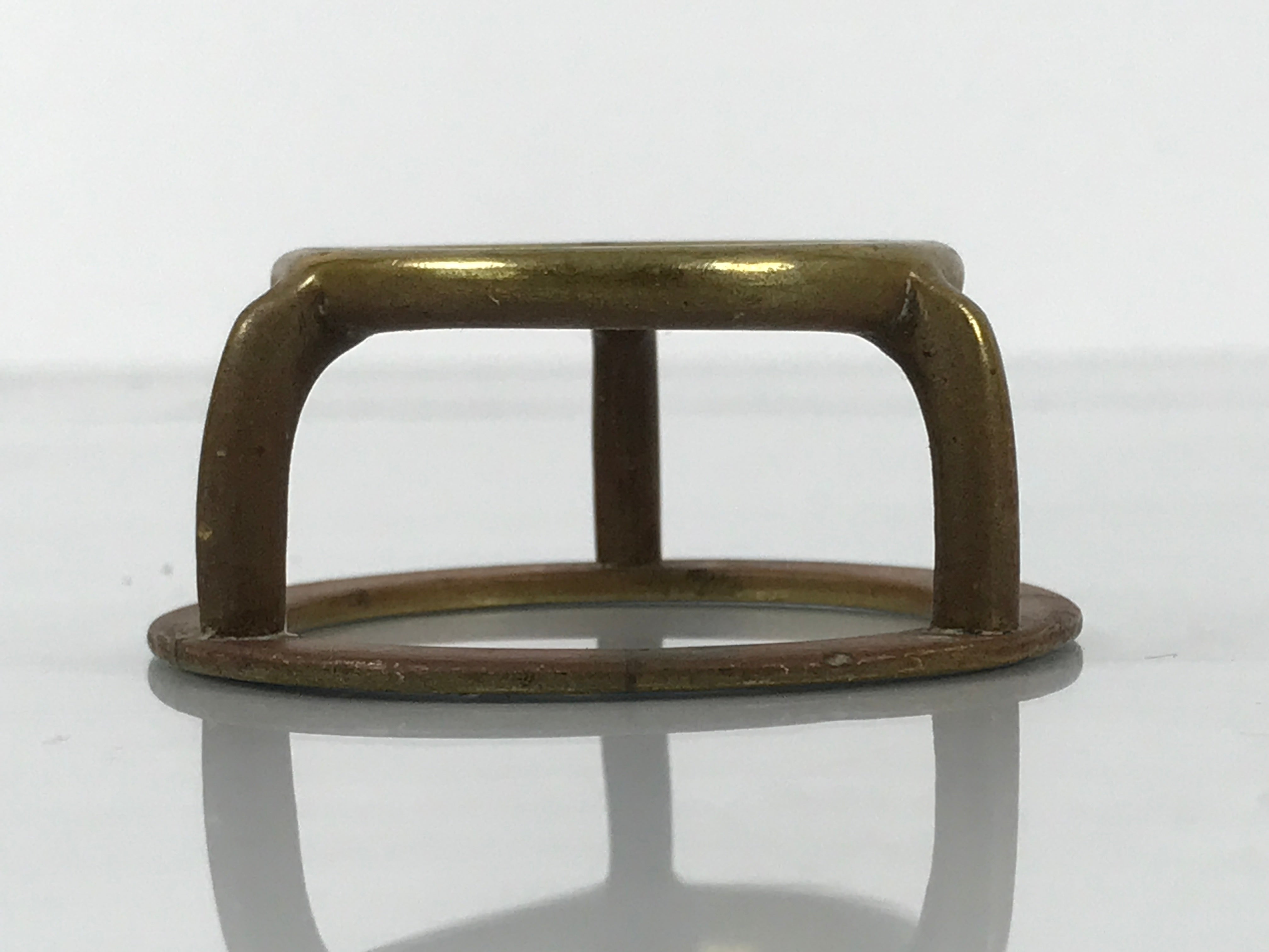 Japanese Buddhist Altar Fitting Brass Hanging Lantern Vtg Rinto Spare Part BA809