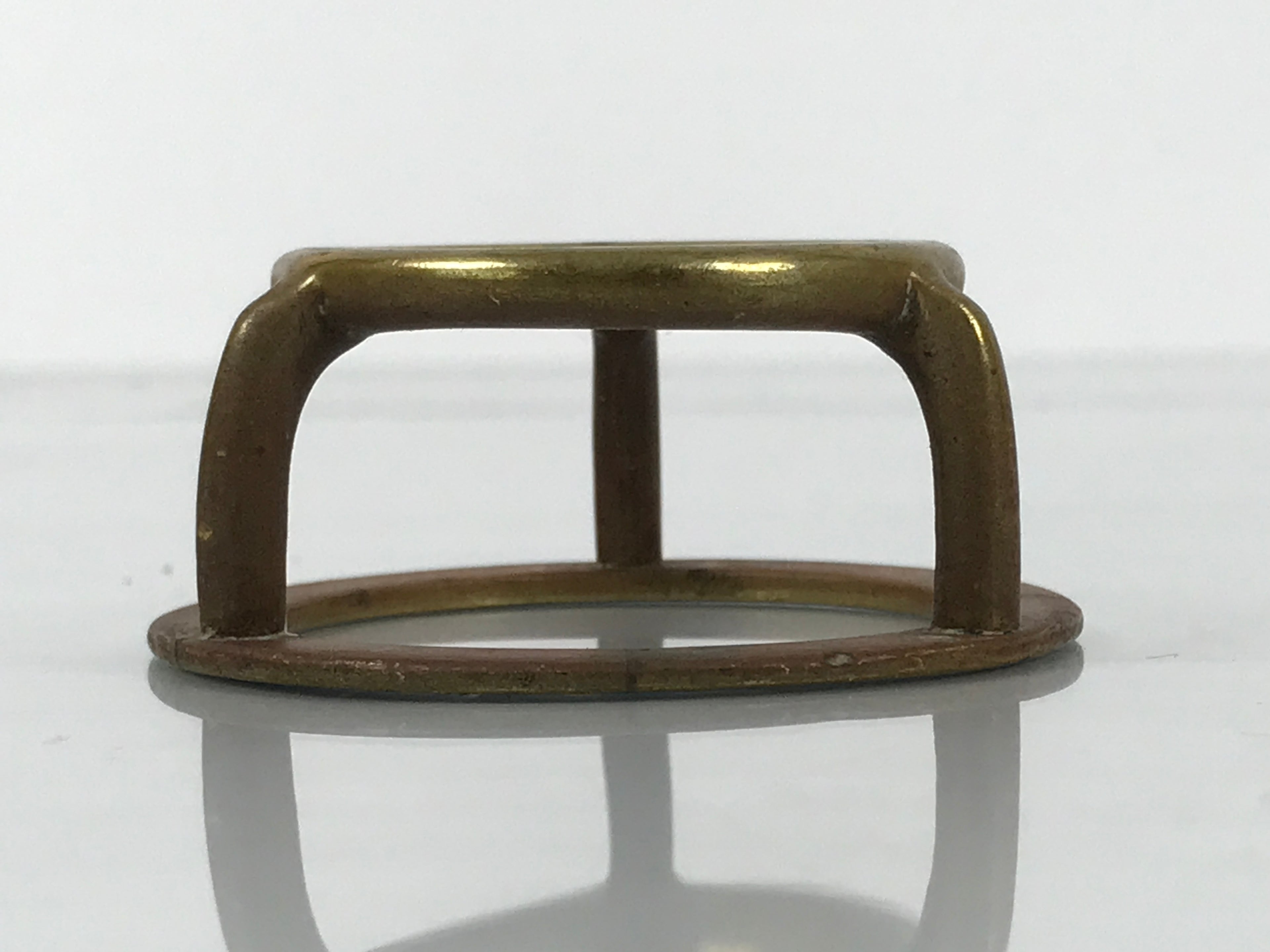 Japanese Buddhist Altar Fitting Brass Hanging Lantern Vtg Rinto Spare Part BA809